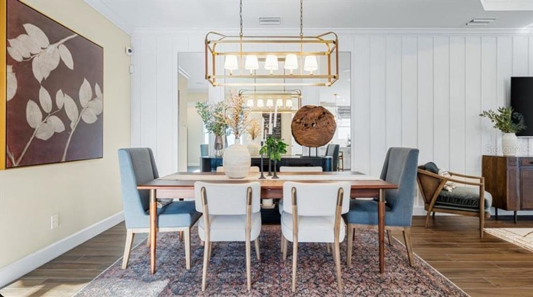 Furnished interior view inside a new home in Esplanade at Westview, Kissimmee (Image 7).