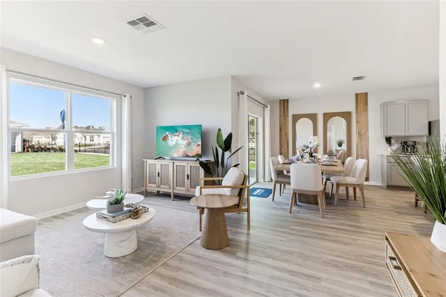 Furnished interior view inside a new home in , Haines City (Image 24).