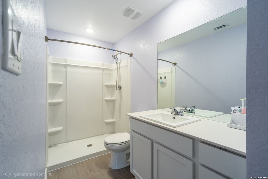 Furnished interior view inside a new home in Brookmill, San Antonio (Image 10). Furnished interior view inside a new home in Brookmill, San Antonio (Image 10).
