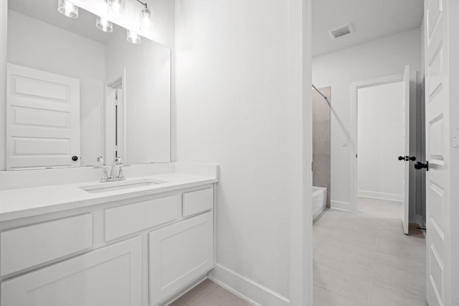 Furnished interior view inside a new home in Nolina - 60', Georgetown (Image 11). Furnished interior view inside a new home in Nolina - 60', Georgetown (Image 11).