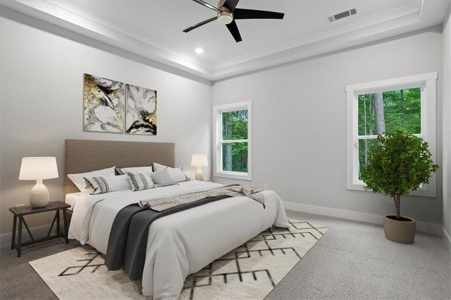 Furnished interior view inside a new home in , Ellenwood (Image 5).