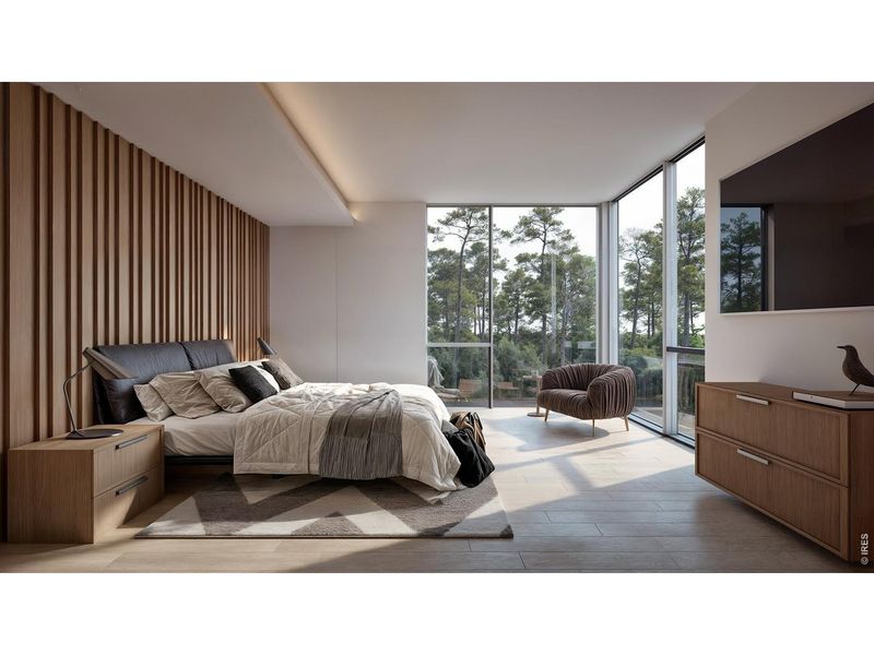 Furnished interior view inside a new home in , Boulder (Image 7).