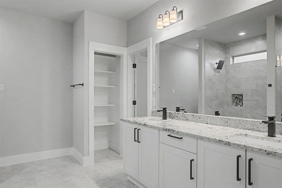 Furnished interior view inside a new home in , Dallas (Image 8). Furnished interior view inside a new home in , Dallas (Image 8).