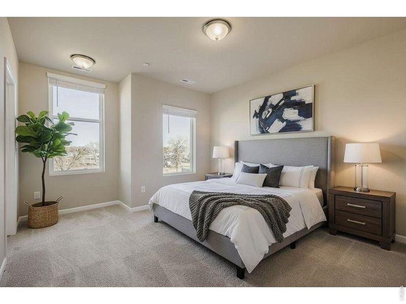 Furnished interior view inside a new home in Northfield, Fort Collins (Image 6).