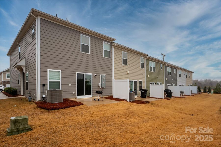 Exterior details and patio area of a home in Secrest Landing, Monroe (Image 27). Exterior details and patio area of a home in Secrest Landing, Monroe (Image 27).