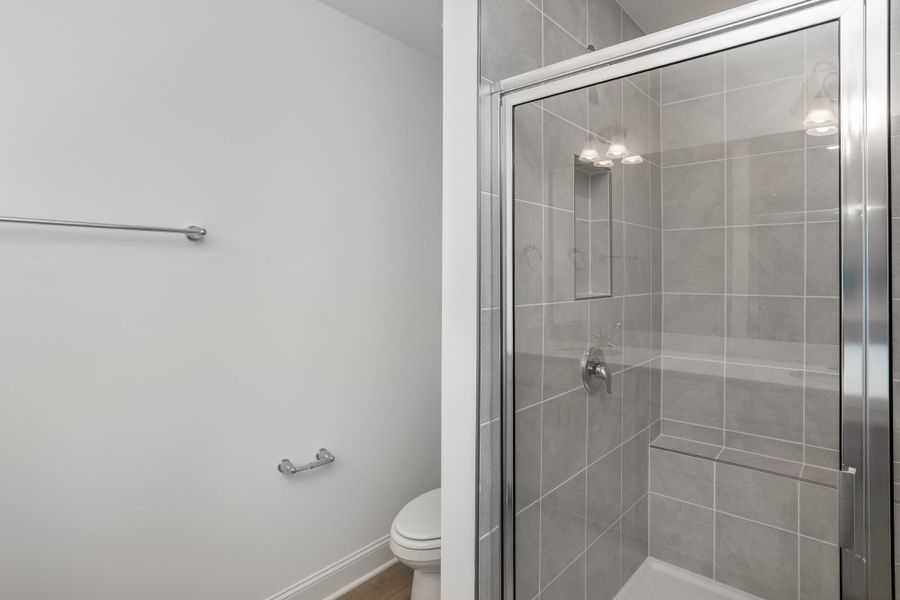 Close-up of interior finishes inside a home in Enclave at Traditions Townhomes, Wake Forest (Image 10).