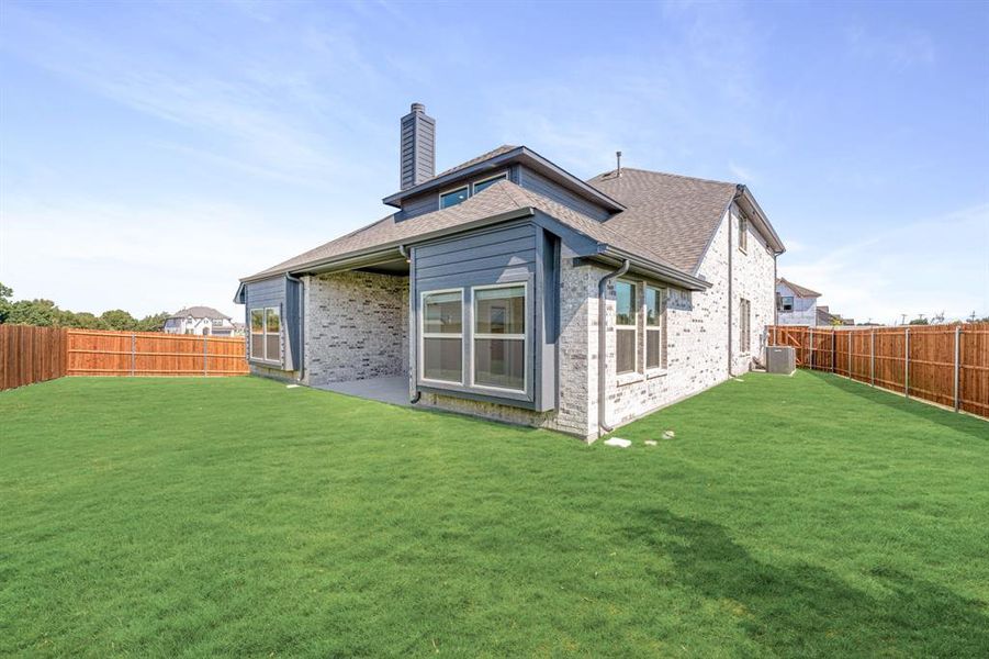 Exterior details and patio area of a home in Ridge Ranch Classic 50, Mesquite (Image 4). Exterior details and patio area of a home in Ridge Ranch Classic 50, Mesquite (Image 4).