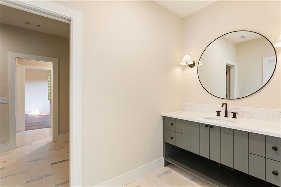 Furnished interior view inside a new home in , Smyrna (Image 49).