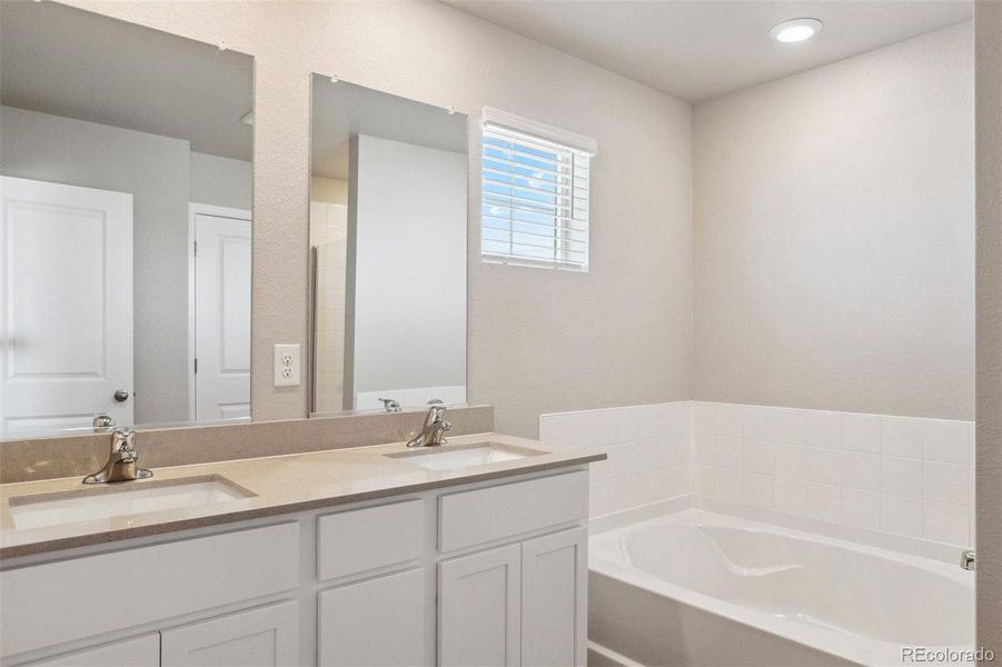 Furnished interior view inside a new home in Bennett Ranch, Bennett (Image 3).