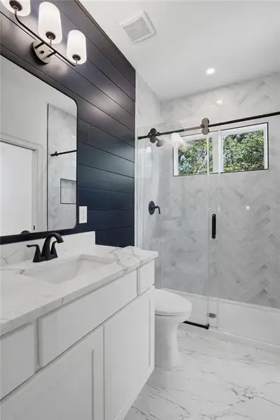 Furnished interior view inside a new home in , Buford (Image 17).