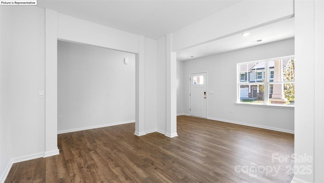 Spacious, unfurnished interior of a new home in Secrest Commons, Monroe (Image 12).