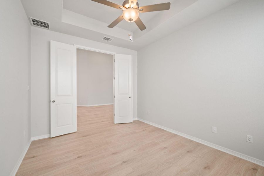 French doors in Study