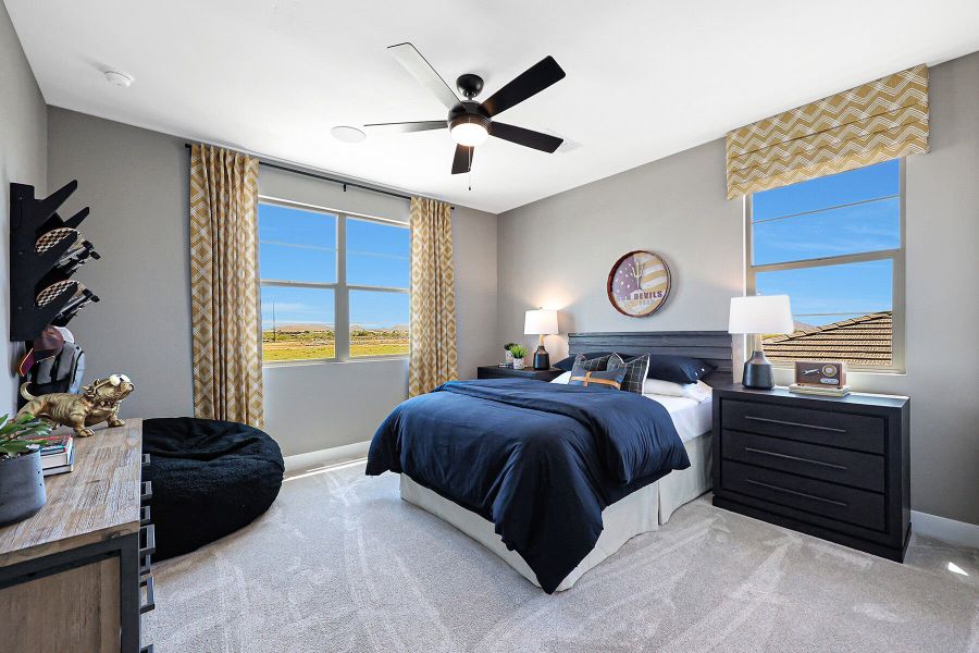 Representative furnished interior of a home built from the Sage by Mattamy Homes in Empire Pointe, Queen Creek (Image 55).