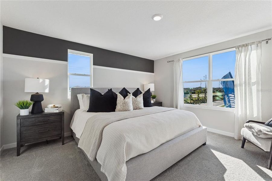 Furnished interior view inside a new home in , St. Cloud (Image 14).