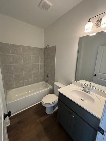 Furnished interior view inside a new home in , Buford (Image 4).