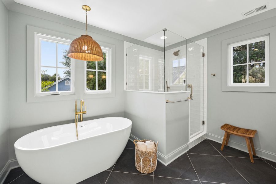 Furnished interior view inside a new home in , Beaufort (Image 27).