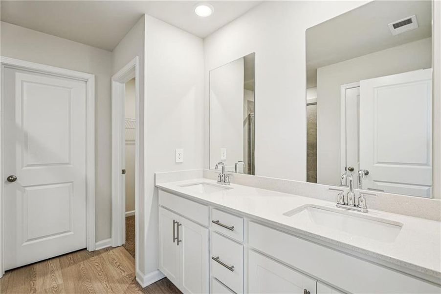 Furnished interior view inside a new home in Avalon - Reserve Series, Conyers (Image 11).