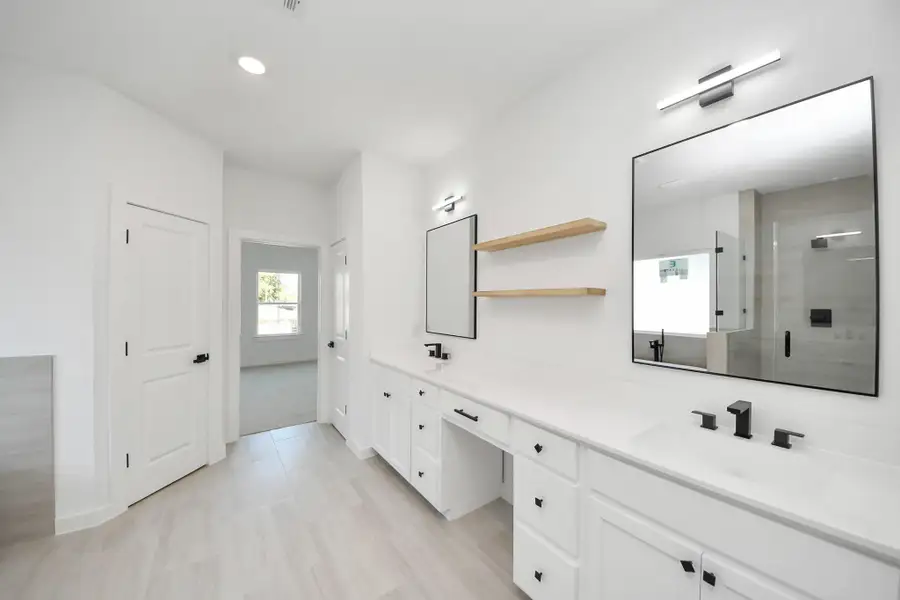 Furnished interior view inside a new home in , Houston (Image 13).