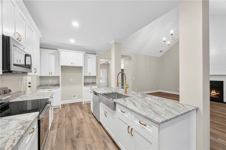 Furnished interior view inside a new home in , Nicholson (Image 9).