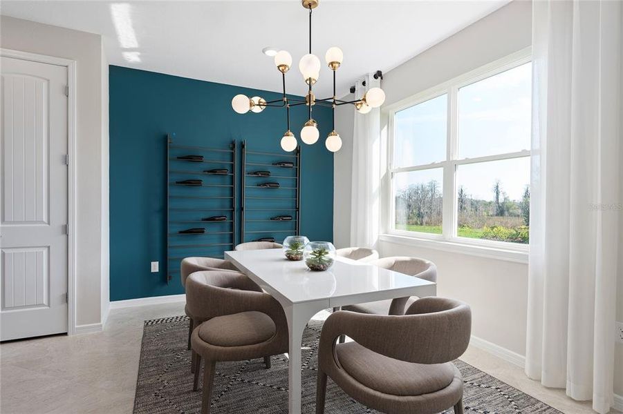 Furnished interior view inside a new home in Tohoqua, Kissimmee (Image 9).