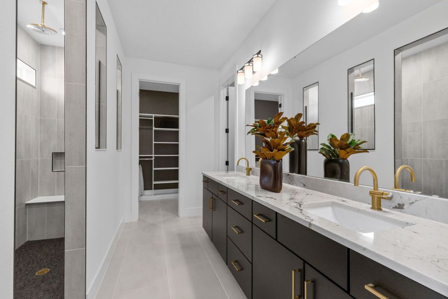 Representative furnished interior of a home built from the Merlot Grand by Pulte Homes in Lakehaven Estates, Clermont (Image 14). Representative furnished interior of a home built from the Merlot Grand by Pulte Homes in Lakehaven Estates, Clermont (Image 14).