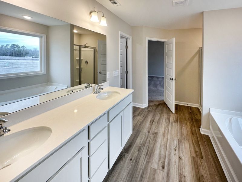 Furnished interior view inside a new home in Grand Reserve, Hinesville (Image 11).
