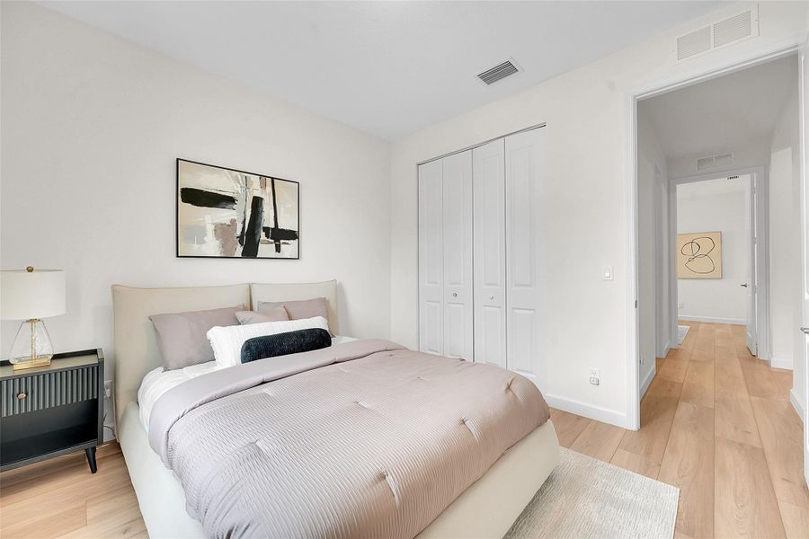 Furnished interior view inside a new home in , Loxahatchee (Image 35).