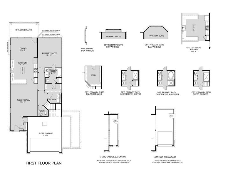 2D floor plan layout for the Redbud by Legend Homes in Ridgeland Hills, Willis, TX (Image 3). 2D floor plan layout for the Redbud by Legend Homes in Ridgeland Hills, Willis, TX (Image 3).