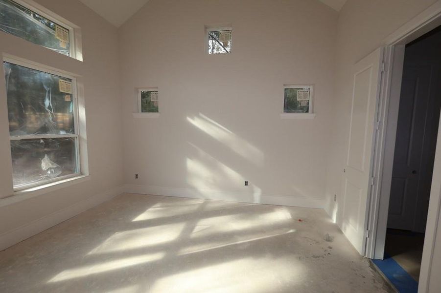 In-progress construction of a new home in The Woodlands Hills 70’, Willis, TX (Image 22).