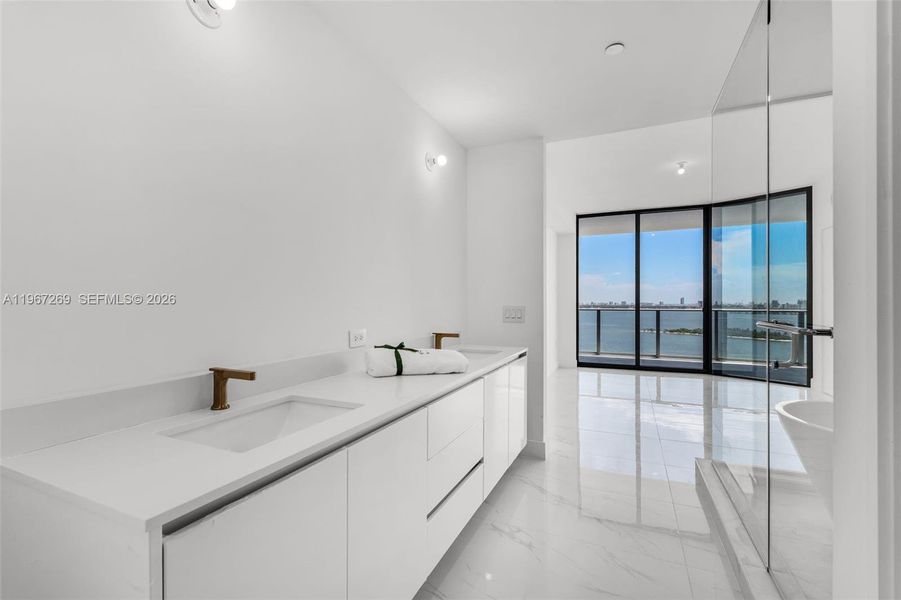 Furnished interior view inside a new home in , Miami (Image 11). Furnished interior view inside a new home in , Miami (Image 11).