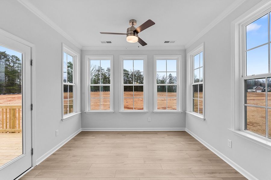 Spacious, unfurnished interior of a new home in Lilah Grove, Summerfield (Image 39). Spacious, unfurnished interior of a new home in Lilah Grove, Summerfield (Image 39).