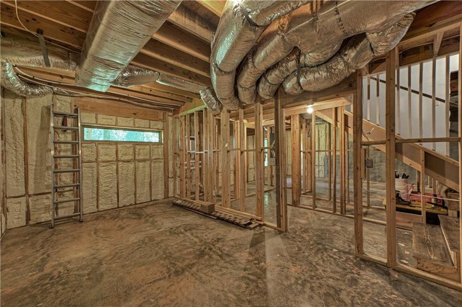 In-progress construction of a new home in , Ellijay, GA (Image 30).