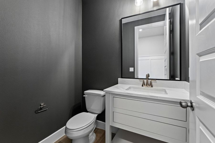 Furnished interior view inside a new home in Lariat, Liberty Hill (Image 28). Furnished interior view inside a new home in Lariat, Liberty Hill (Image 28).