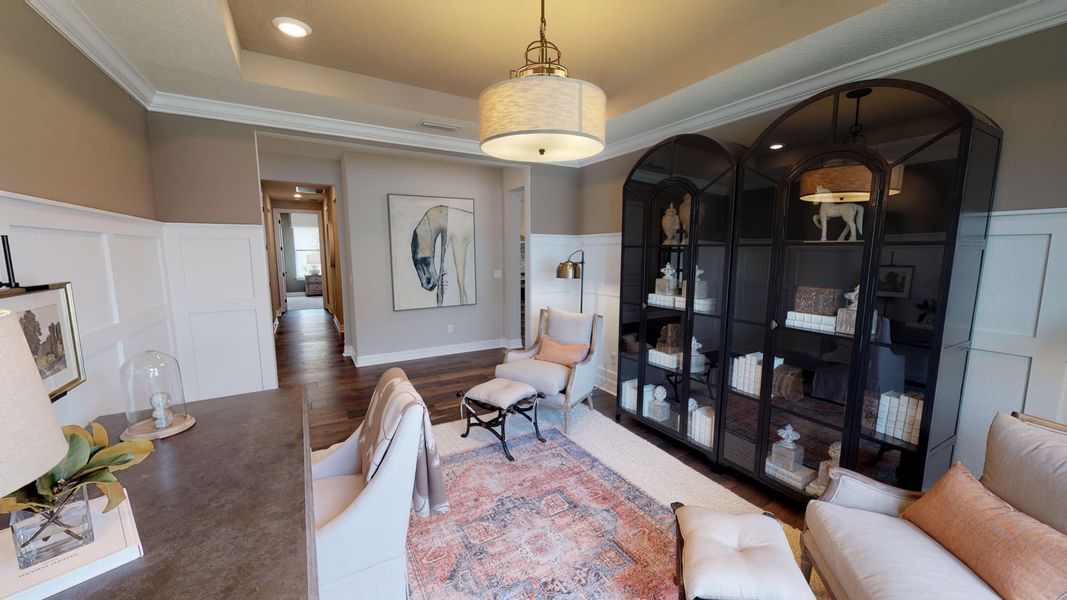 Furnished interior view inside a new home in Del Webb Stone Creek, Ocala (Image 13). Furnished interior view inside a new home in Del Webb Stone Creek, Ocala (Image 13).