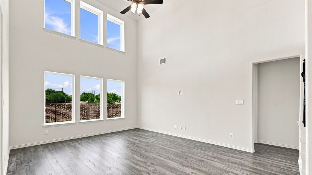 Furnished interior view inside a new home in Taylor Estates, Corinth (Image 24).