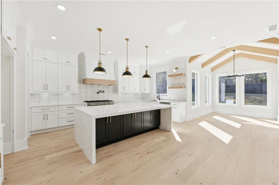 Furnished interior view inside a new home in , Dacula (Image 17).