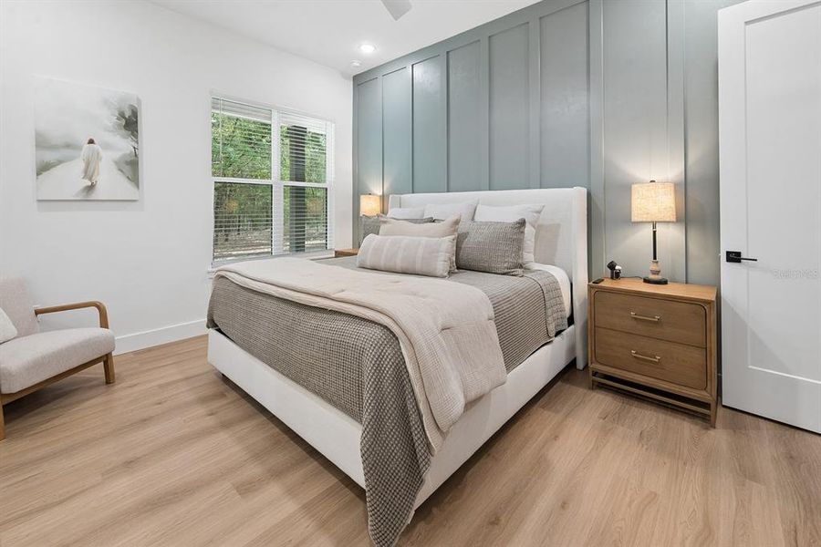 Furnished interior view inside a new home in , Fort White (Image 19).