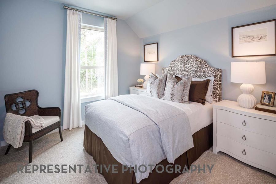 Furnished interior view inside a new home in Bridgeland Central, Cypress (Image 7). Furnished interior view inside a new home in Bridgeland Central, Cypress (Image 7).