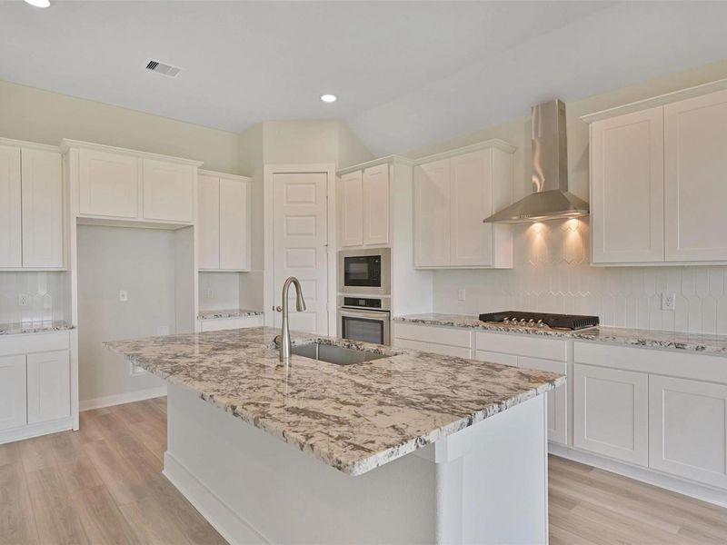 Furnished interior view inside a new home in Lago Mar, Santa Fe (Image 5).