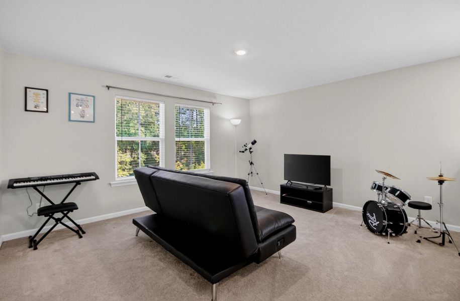 Furnished interior view inside a new home in Limehouse Village: Arbor Series, Summerville (Image 8). Furnished interior view inside a new home in Limehouse Village: Arbor Series, Summerville (Image 8).