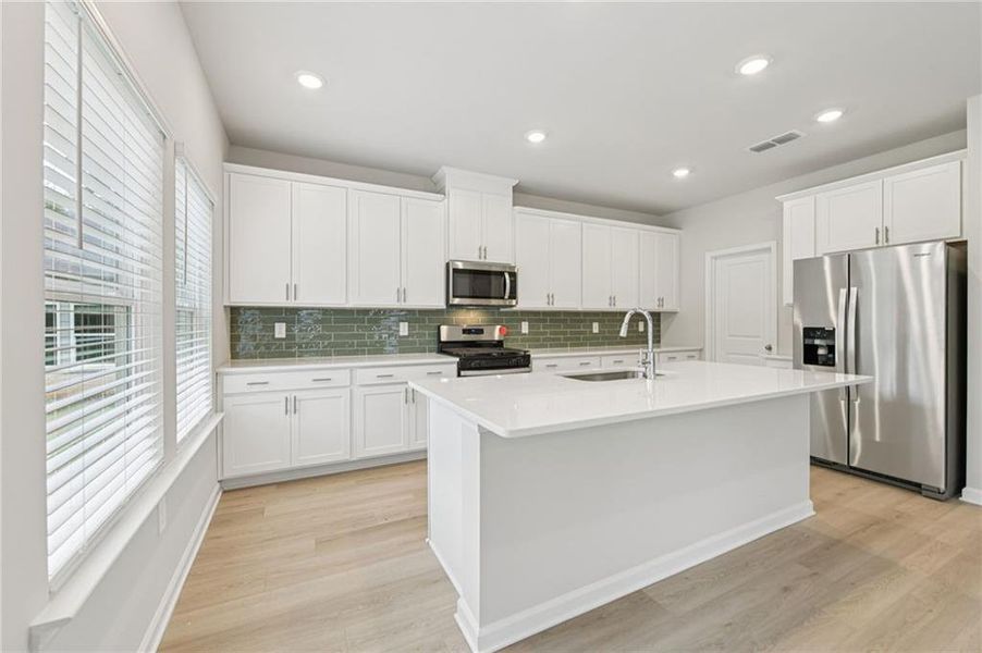 Furnished interior view inside a new home in Preserve at Mountain Creek, Pendergrass (Image 14).
