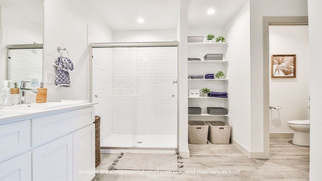 Furnished interior view inside a new home in Viridian, Lubbock (Image 28).