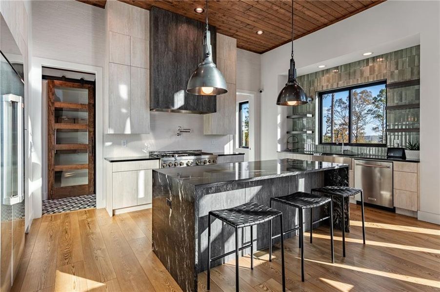 Furnished interior view inside a new home in , Ellijay (Image 5).