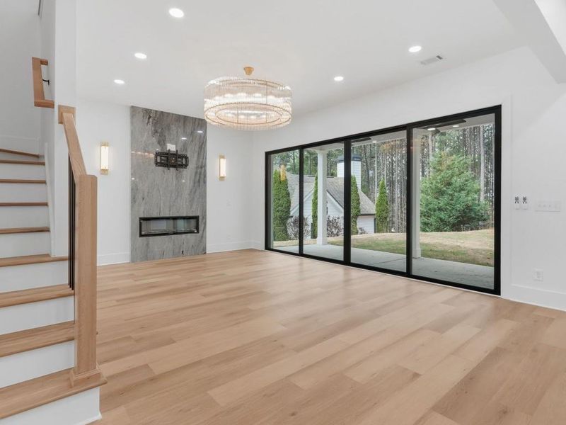 Spacious, unfurnished interior of a new home in , Canton (Image 62).