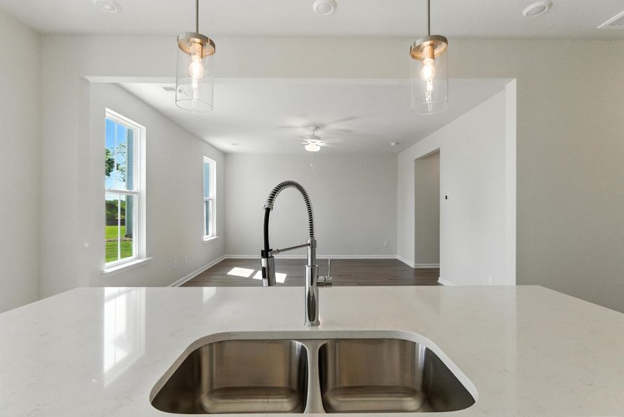 Furnished interior view inside a new home in Six Oaks, Summerville (Image 7).