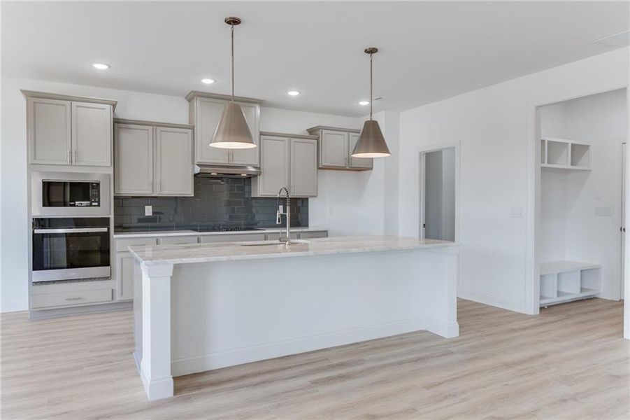 Furnished interior view inside a new home in , Buford (Image 13).