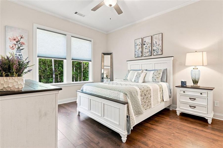 Furnished interior view inside a new home in , Ellijay (Image 21).