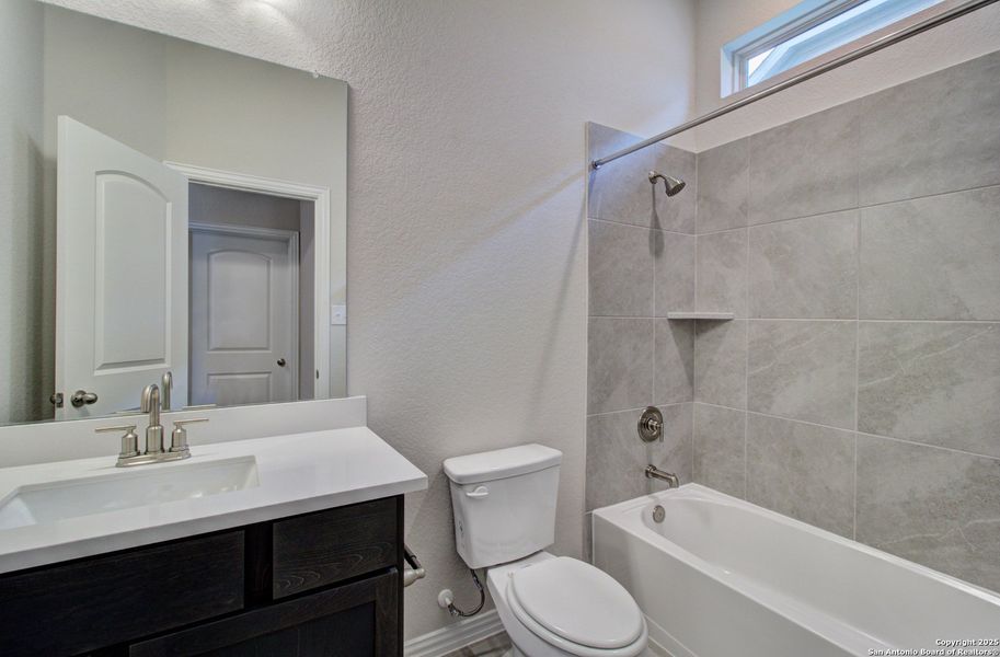 Furnished interior view inside a new home in Clear Creek, New Braunfels (Image 6). Furnished interior view inside a new home in Clear Creek, New Braunfels (Image 6).