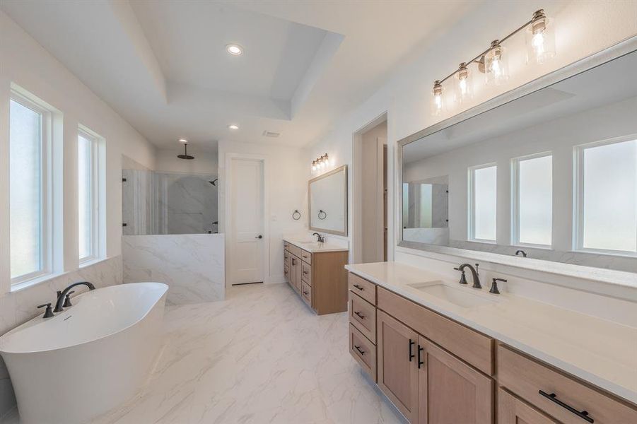 Furnished interior view inside a new home in , Haslet (Image 10).