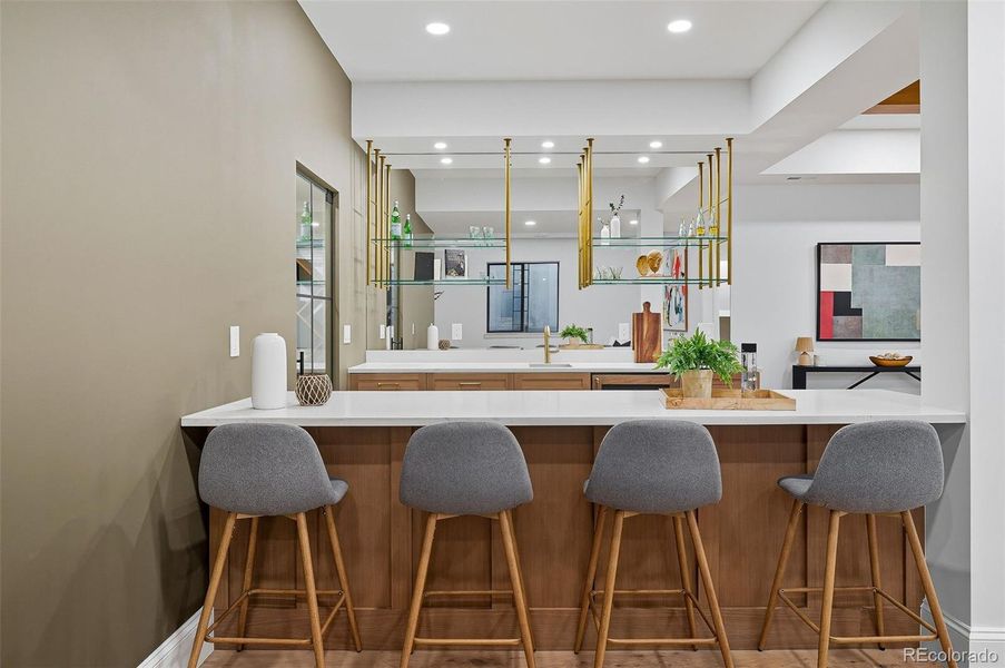 Furnished interior view inside a new home in , Denver (Image 22).